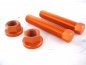 Preview: Kettenspanner Schrauben orange passend für KTM 125-560 EXC F SX F SMR