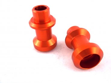 Spulen Sliders Bobbins orange  passend für KTM 690 SMC R Duke