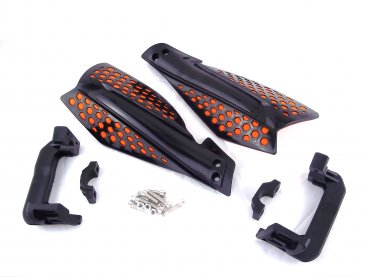 Handguards Handschützer schwarz orange passend für KTM SX SXF EXC F