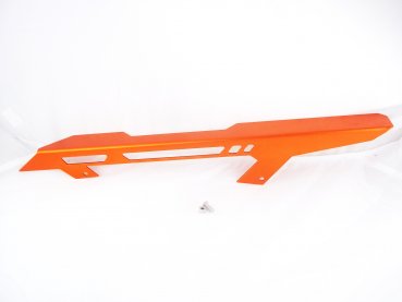 Kettenschutz orange passend für KTM 125 200 390 Duke 2011-16