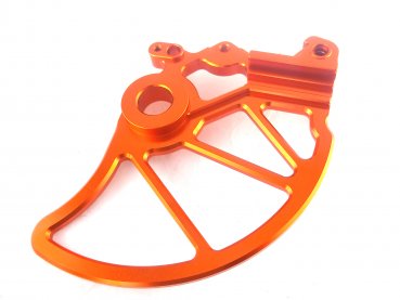 Bremsscheiben Schutz orange passend für KTM 690 SMC R Enduro R 2008-24