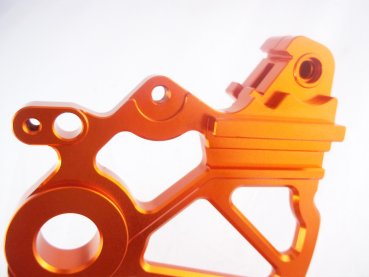 Bremsscheiben Schutz orange passend für KTM 690 SMC R Enduro R 2008-24