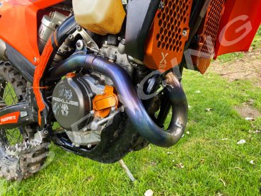 Titan Krümmer passend für KTM 450 500 EXC F Husqvarna FE 450 501 2020-23