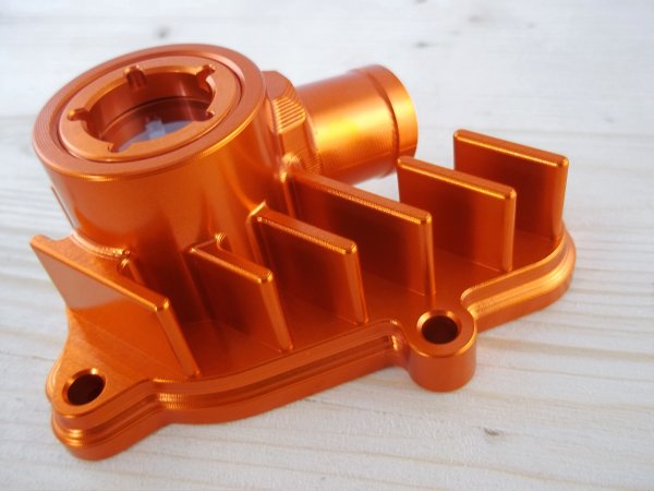 Tuning Wasserpumpen Deckel Orange passend für KTM 250 350 SXF EXC F 2016-2022