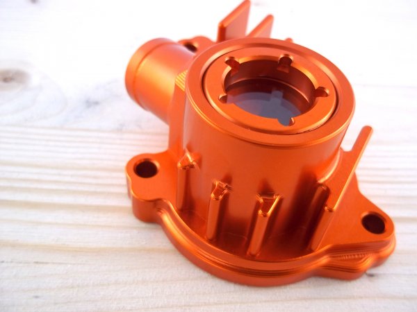 Tuning Wasserpumpen Deckel Orange passend für KTM 250 350 SXF EXC F 2016-2022