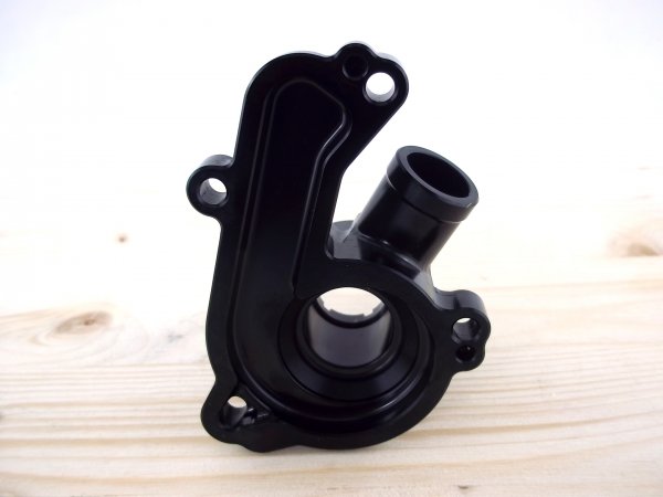 Tuning Wasserpumpen Deckel schwarz mit Schauglas passend für Husqvarna 250 350 FE FC FX