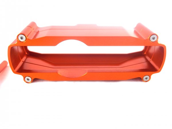 Tacho Gehäuse Schutz orange passend für KTM 125-500 EXC F 2015-23