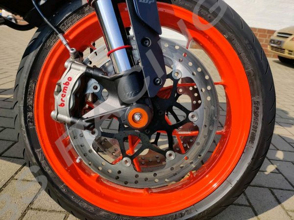 Sturzpads vorne + hinten passend für KTM 790 890 Duke 2018-23