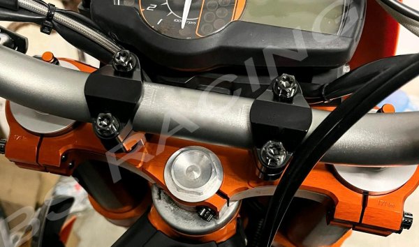 Lenkerbefestigung schwarz passend für KTM 690 SMC R Enduro 2008-18